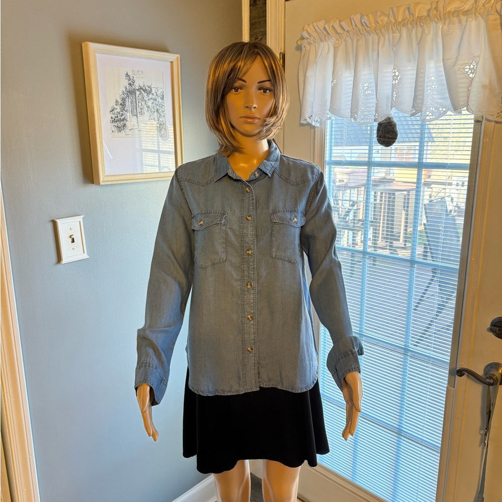 Thread & Supply Denim Shirt SZ SM NWT